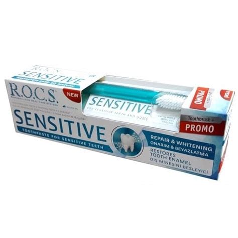ROCS Sensitive Repair and Whitening Diş Macun 75 ml | Kişisel Bakım ...