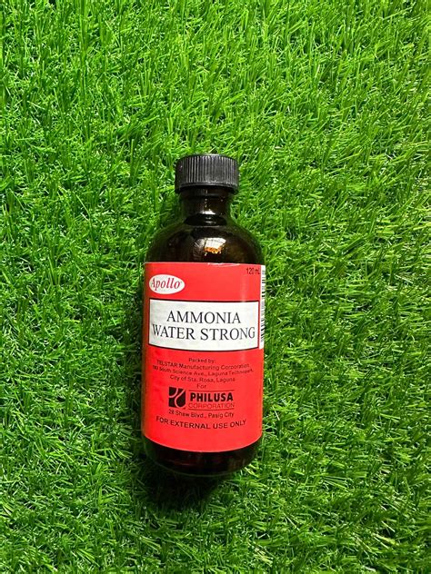 Apollo Ammonia Water Strong 120ml Disinfectant Lazada Ph