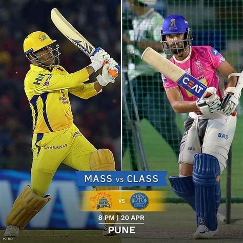 Ipl 2018 Match 17 Csk Vs Rr Preview Head To Head Pitch Report