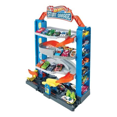 Hot Wheels Stunt Garage Mattel Petit Ange Ennasr