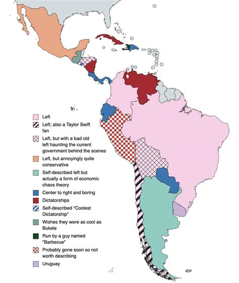 This map of south america in spanish has a major error 16