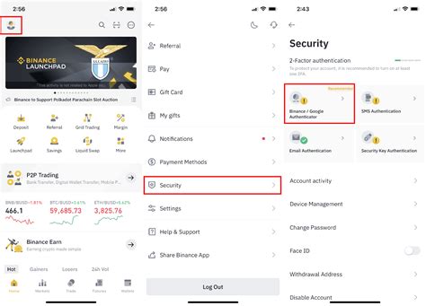 How To Use Binance Authenticator For 2FA On Binance App Binance Support