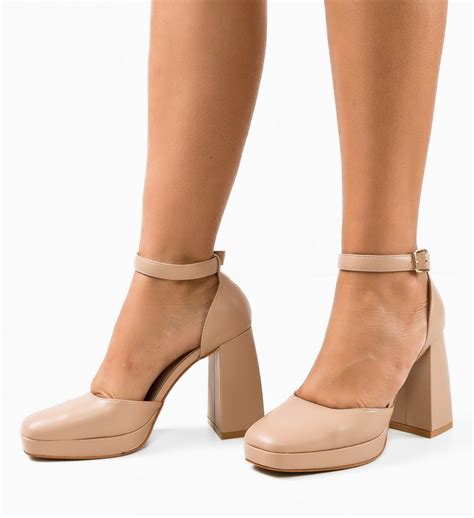 Pantofi Dama Flynn Nude Noua Colec Ie Este Aici