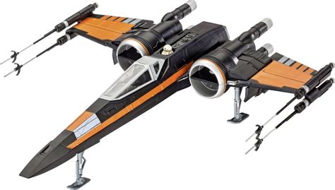 Revell Star Wars Poes X Wing Fighter Sci Fi Spacecraft Assembly