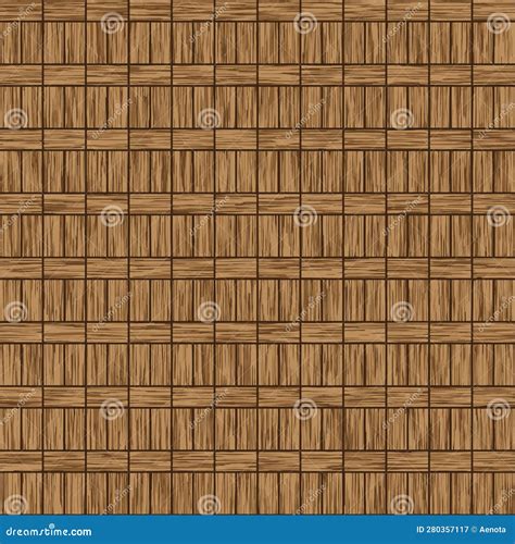continuous vector wooden parquet pattern stock vector illustration