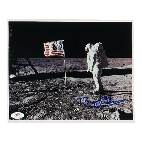 Buzz Aldrin Signed 8x10 Photo PSA Pristine Auction