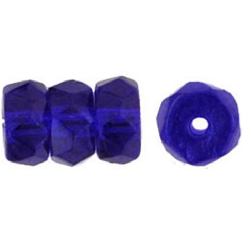 Czech Glass Rondelle Beads Eureka Crystal Beads