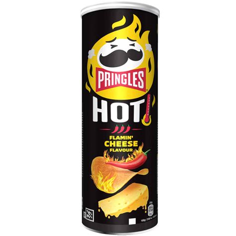 Pringles Hot Flamin Cheese 160g Online Kaufen Im World Of Sweets Shop
