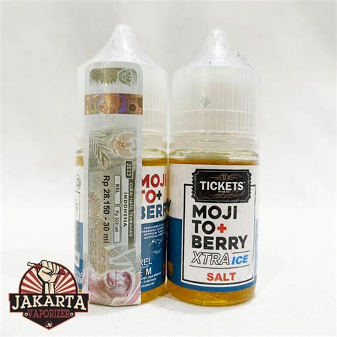 Jual Salt Ejm Tickets Mojito Berry Xtra Ice Saltnic Ml Mg By Ejm