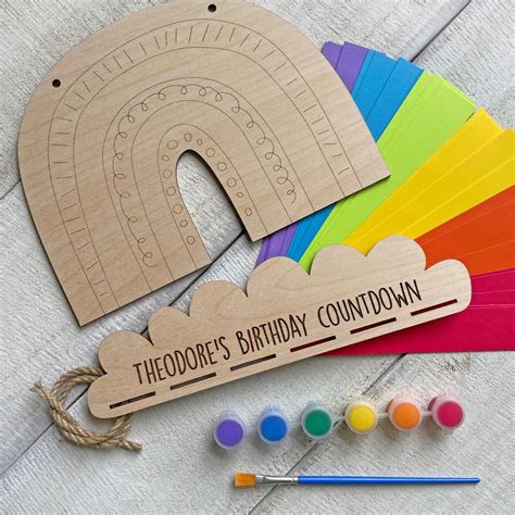 Large Personalized Rainbow – Craft Kit – WhiskerWorks