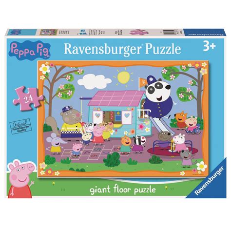 Ravensburger Peppa Pig Clubhouse Giant Floor Puzzle 24p Billig