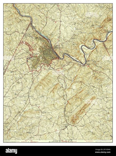 Lynchburg Virginia Map Cut Out Stock Images And Pictures Alamy
