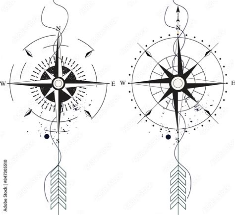 Compass Svg Compass Rose Svg Bundle Compass Dxf Kompass Svg
