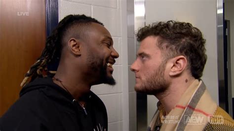 Swerve Strickland Contronts And Attacks On Mjf Full Segment Aew Dynamite