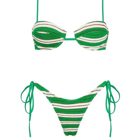 Small Triangl Bikini Worn Once For An Italy Depop