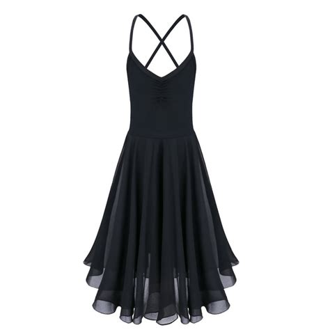 Aislor Lyrical Modern Dance Costumes For Women Contemporary Dance Dress