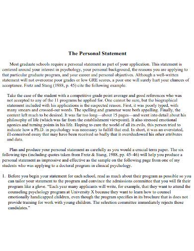 Graduate School Essay Examples Format How To Write Pdf