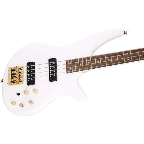 Jackson Js Series Spectra Bass Js3 Snow White Basse Electrique