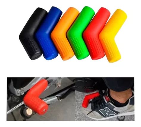 Protector De Silicona Palanca De Cambios De Moto Pata Omi Cuotas Sin