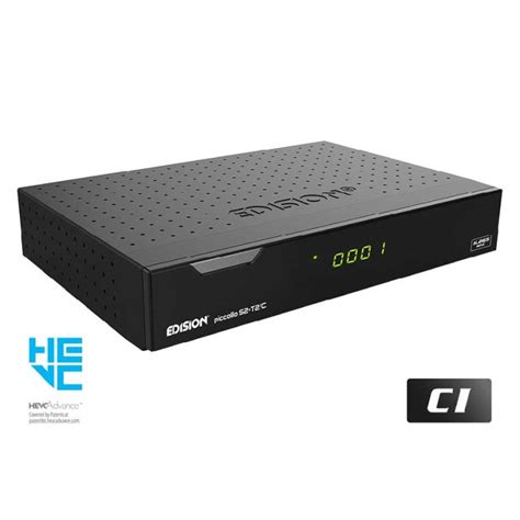 Edision Piccollo BNL Combo S2 T2 C SC CI USB PVR Canaldigitaal