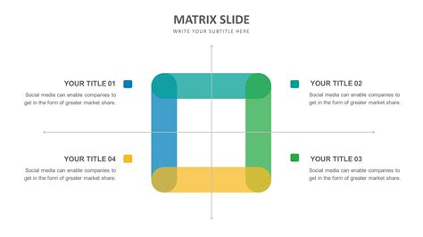 Matrix Slide Templates Biz Infograph