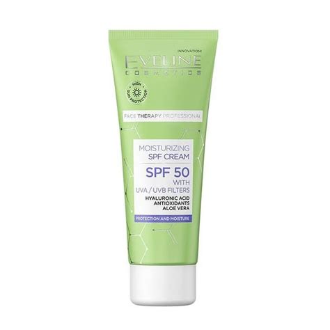 Eveline Cosmetics SPF 50 Moisturizing Cream - 30ml