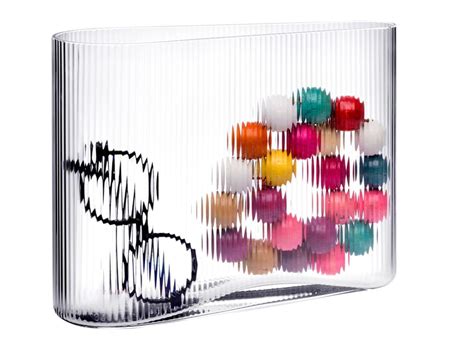 Crystal vase MIST WIDE Mist Collection By NUDE design Tamer Nakışçı