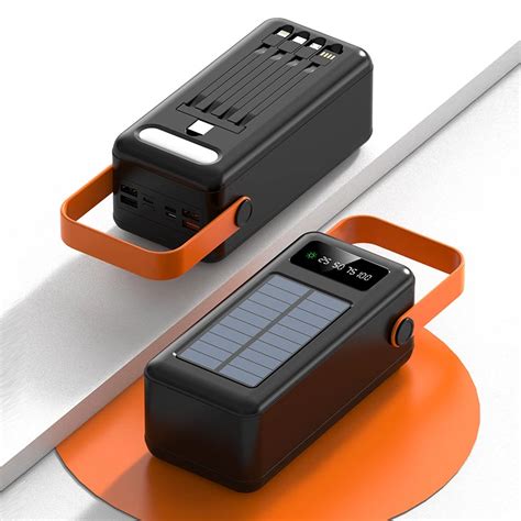 Power Bank на солнечной батарее 80000 mAh (реальная ёмкость)/экран ...