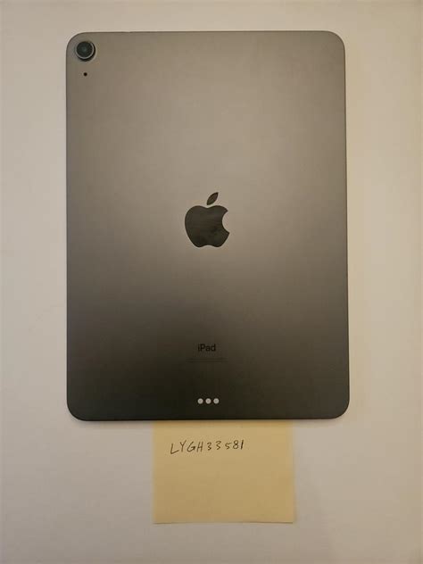 Apple Ipad Air 4th Gen Wi Fi Gray 64gb A2316 Lygh33581 Swappa