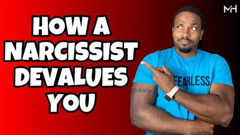 5 Ways A Narcissist Could DEVALUE You YouTube