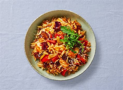 Ah Verspakket Ovenschotel Orzo Met Paprika Recept Allerhande Albert