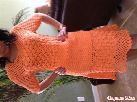 . Солнечное платье. - Все в ажуре... (вязание крючком) - Страна Мам ...