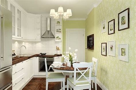 Обои для белой кухни: 30 примеров дизайна в фото, с чем сочетать и как ...