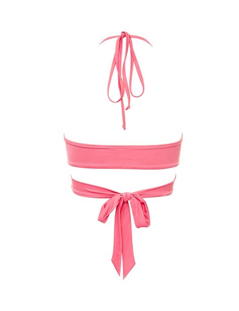 Áo bơi bikini dây đắp chéo thắt nơ Isla Vista IVWT047 iBasic