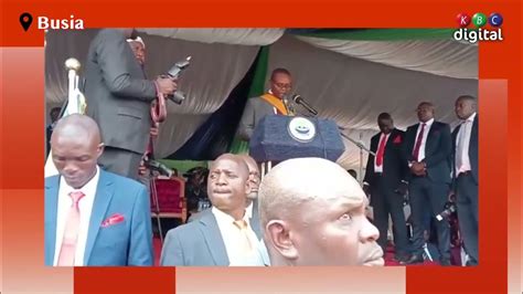 Busia Governor Paul Otwoma Speech after being sworn into office - YouTube