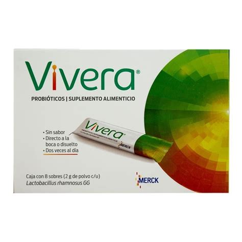 Suplemento alimenticio Vivera 8 sobres de 2 g de polvo c/u | Walmart