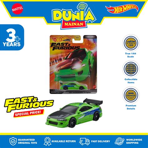Jual Hot Wheels Fast Furious Premium Mitsubishi Eclipse Scale Mitsubishi Eclipse