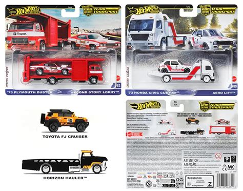 Hot Wheels 2025 Car Culture Team Transport Mix 3