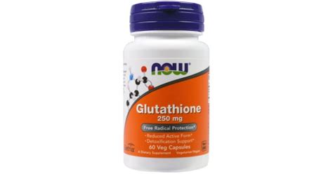 Глутатион (L-Glutathione) 250 мг 60 к | 59.90 лв | Now Foods