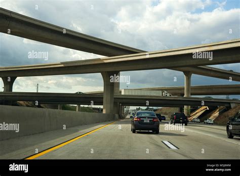 Freeway Interchange Stock Photos And Freeway Interchange Stock Images Alamy