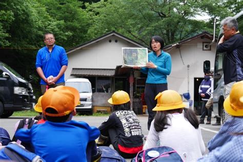 芦生の森、グリーンワールドへ 南丹市立美山小学校