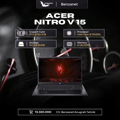 Laptop Acer Nitro V15