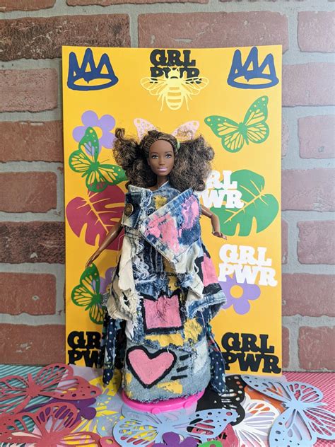 Barbie African American. Beautiful Doll. Custom Outfit. - Etsy