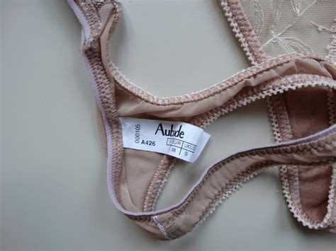 Vintage See Through Thong By AUBADE Paris Nude Sheer Etsy