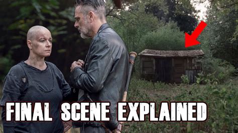 The Walking Dead Season 10 Alpha S Final Scene And Negan S T Explained Iconic Comic Moment