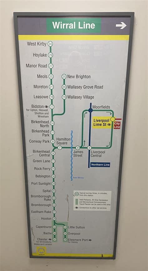 Merseyrail Train And Rail Maps And Reviews