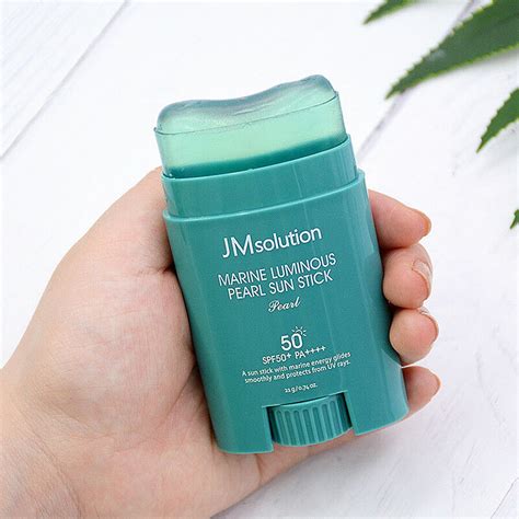 JM SOLUTION Стик для лица и тела солнцезащитный с морскими минералами ...