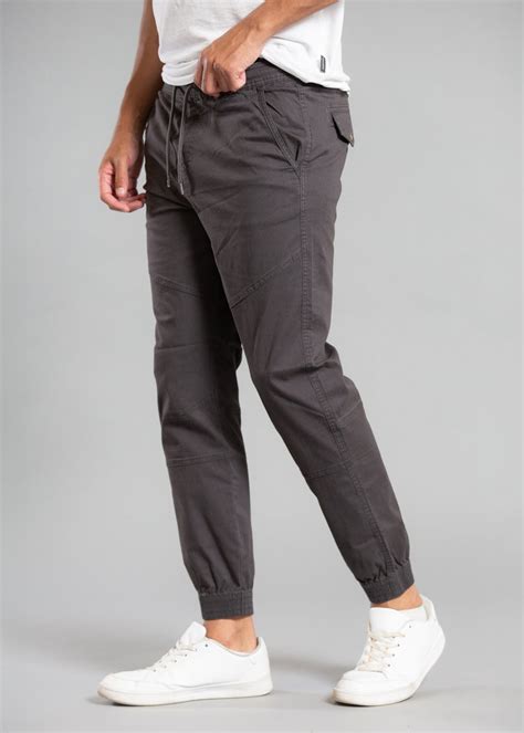 Tokyo Laundry Grey Cotton Cuffed Trouser Matalan