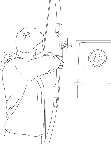 Archer Coloring Pages Coloringlib