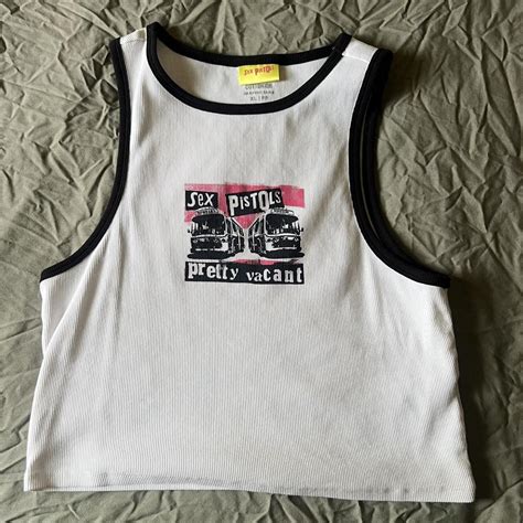 Cotton On Sex Pistols Tank Size AUS XL 16 Worn Depop